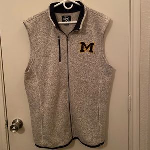 Men’s Michigan Zip up vest